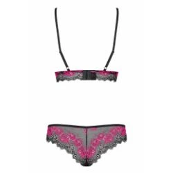 set 2 piezas sujetador y panties tanga tulia - detalle 4